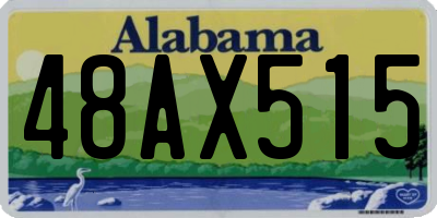 AL license plate 48AX515