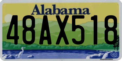 AL license plate 48AX518