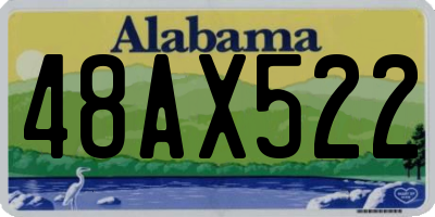 AL license plate 48AX522