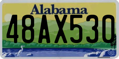 AL license plate 48AX530