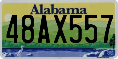 AL license plate 48AX557