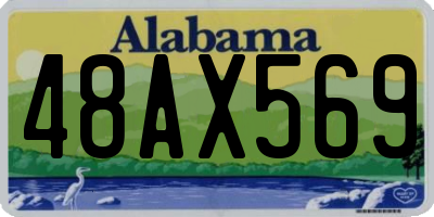 AL license plate 48AX569