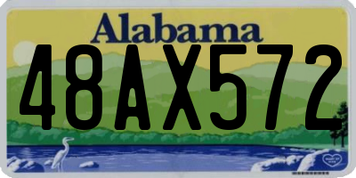 AL license plate 48AX572