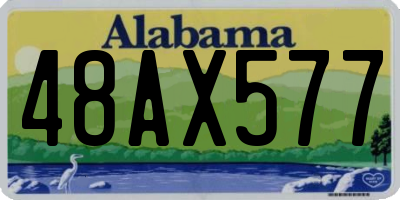 AL license plate 48AX577