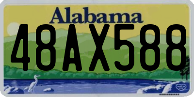 AL license plate 48AX588