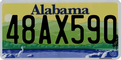 AL license plate 48AX590