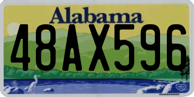 AL license plate 48AX596