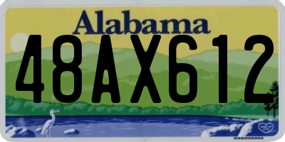 AL license plate 48AX612