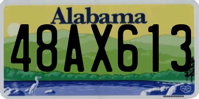 AL license plate 48AX613