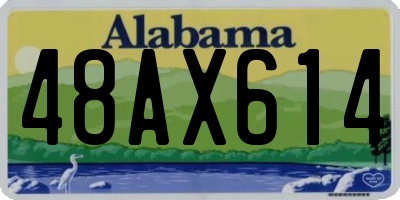 AL license plate 48AX614