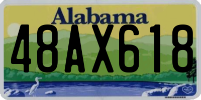 AL license plate 48AX618
