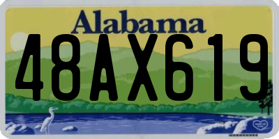 AL license plate 48AX619