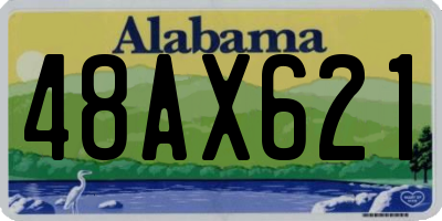 AL license plate 48AX621