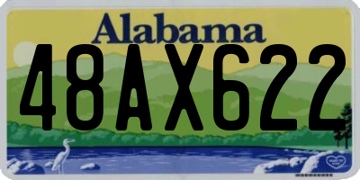 AL license plate 48AX622