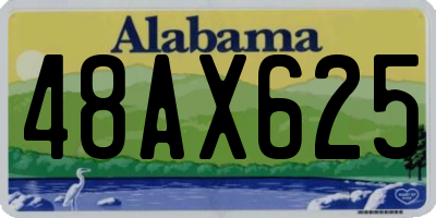 AL license plate 48AX625