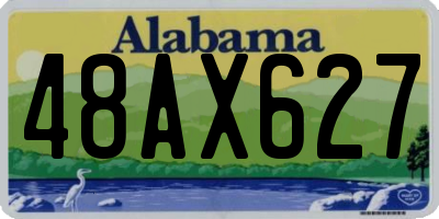 AL license plate 48AX627