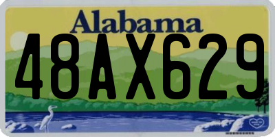 AL license plate 48AX629