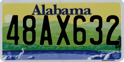 AL license plate 48AX632