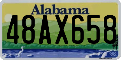 AL license plate 48AX658