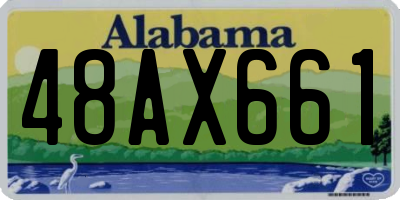 AL license plate 48AX661