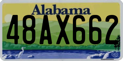 AL license plate 48AX662