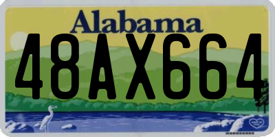 AL license plate 48AX664