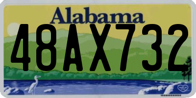 AL license plate 48AX732