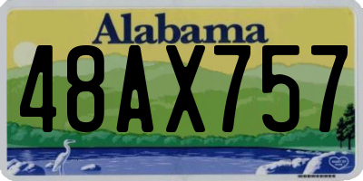AL license plate 48AX757