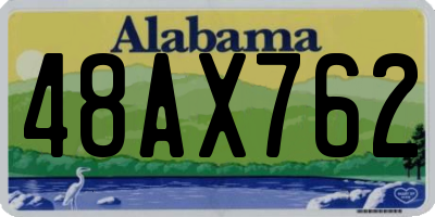 AL license plate 48AX762