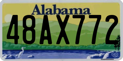 AL license plate 48AX772