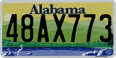 AL license plate 48AX773