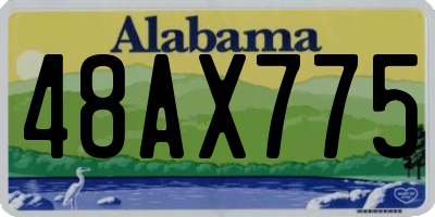 AL license plate 48AX775