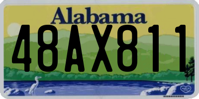 AL license plate 48AX811