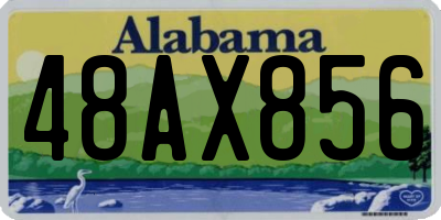 AL license plate 48AX856