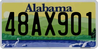AL license plate 48AX901