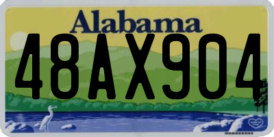 AL license plate 48AX904