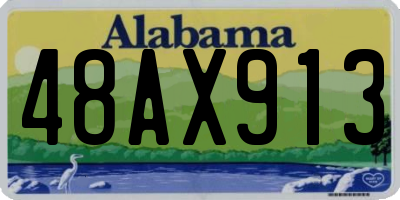 AL license plate 48AX913