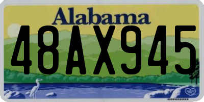 AL license plate 48AX945