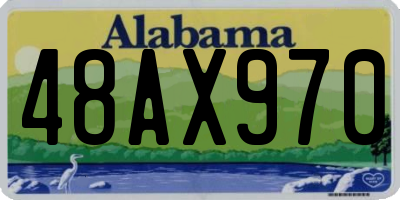 AL license plate 48AX970
