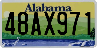 AL license plate 48AX971
