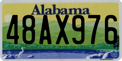 AL license plate 48AX976