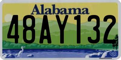 AL license plate 48AY132