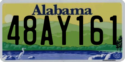 AL license plate 48AY161