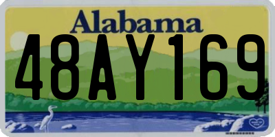 AL license plate 48AY169