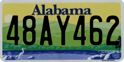 AL license plate 48AY462