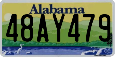 AL license plate 48AY479