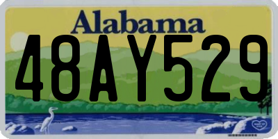 AL license plate 48AY529