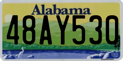 AL license plate 48AY530