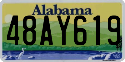 AL license plate 48AY619