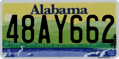 AL license plate 48AY662